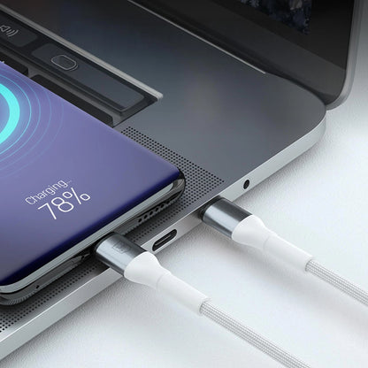 Daten- und Ladekabel USB-A - Lightning 3MK Hyper N, 12W, 2m, Weiß