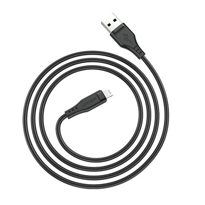 Daten- und Ladekabel USB-A - Lightning Acefast C3-02, 18W, 1,2m, Weiß