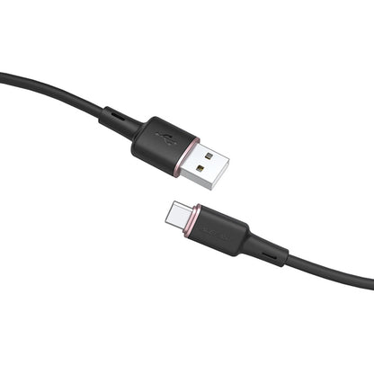 Daten- und Ladekabel USB-A - USB-C Acefast C2-04, 18W, 1,2m, Schwarz