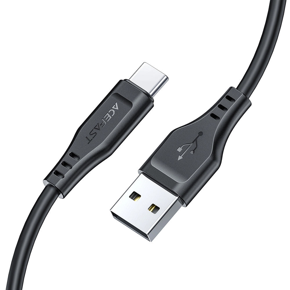 Daten- und Ladekabel USB-A - USB-C Acefast C3-03, 60W, 1.2m, Weiß