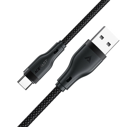 Daten- und Ladekabel USB-A - USB-C Acefast C8-04, 18W, 1.2m, Schwarz