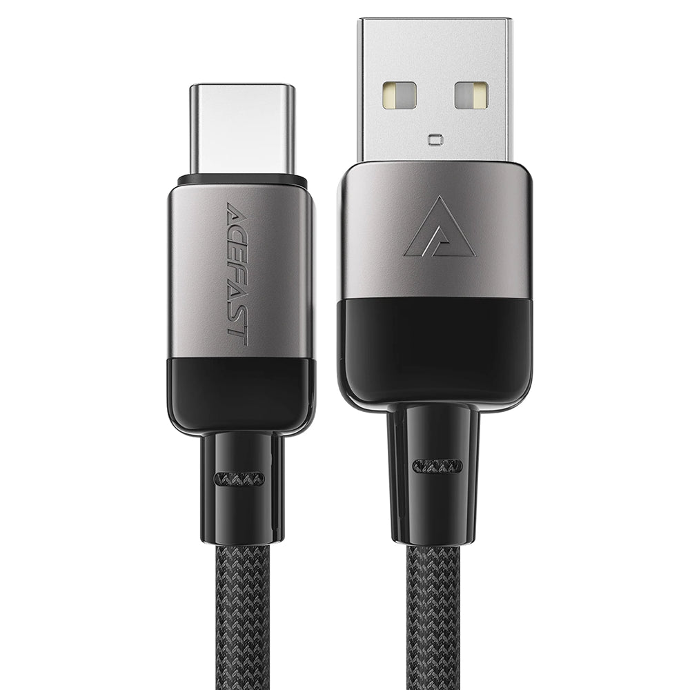 Daten- und Ladekabel USB-A - USB-C Acefast C9-04, 18W, 1.2m, Schwarz