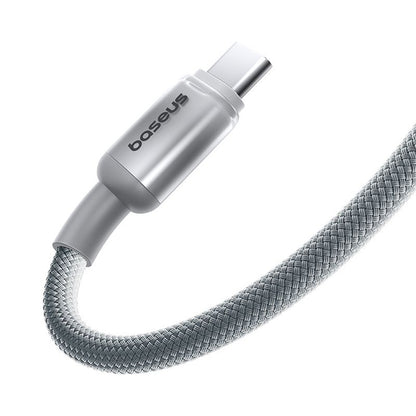Baseus Discolor USB-A to USB-C Data and Charging Cable, 100W, 1m, Silver E0420803