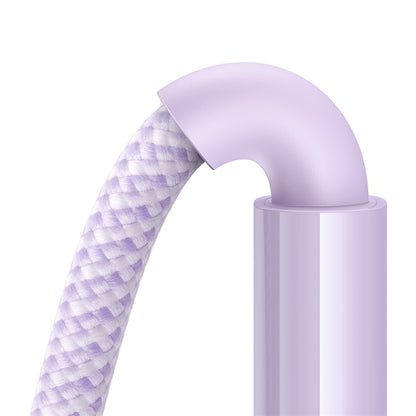 Daten- und Ladekabel USB-A - USB-C Baseus Display 2, 100W, 2m, Lila P10382701511-01