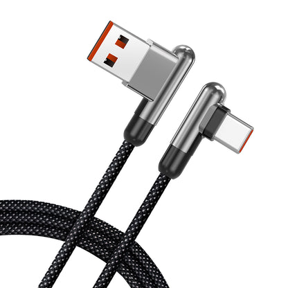 Daten- und Ladekabel USB-A - USB-C Lito LD13C, 18W, 1m, Schwarz