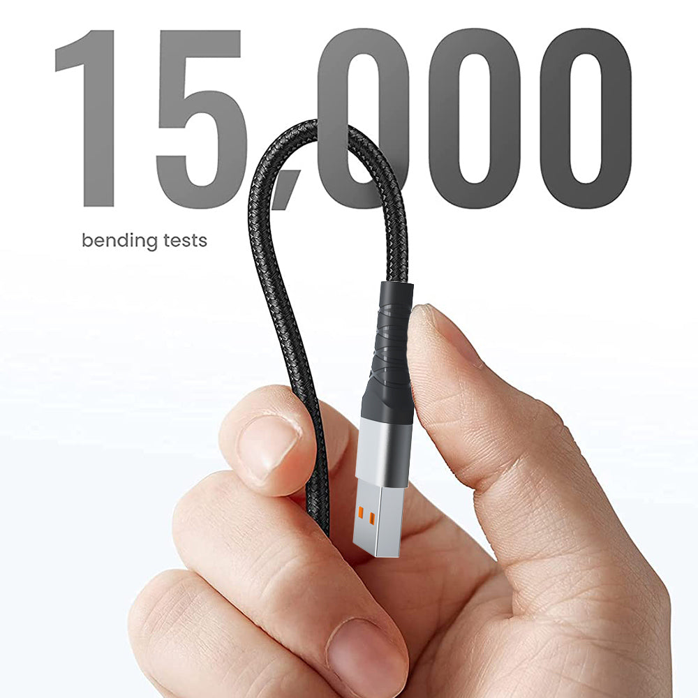 Daten- und Ladekabel USB-A - USB-C Lito LD22T, 18W, 2m, Schwarz