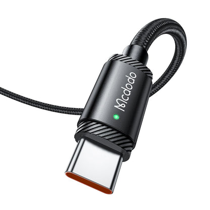 Daten- und Ladekabel USB-A - USB-C McDodo CA-4730, 120W, 1.5m, Schwarz