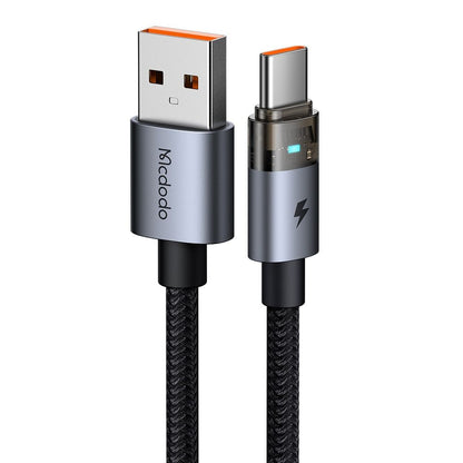 Daten- und Ladekabel USB-A - USB-C McDodo CA-6890, 66W, 1.2m, Schwarz