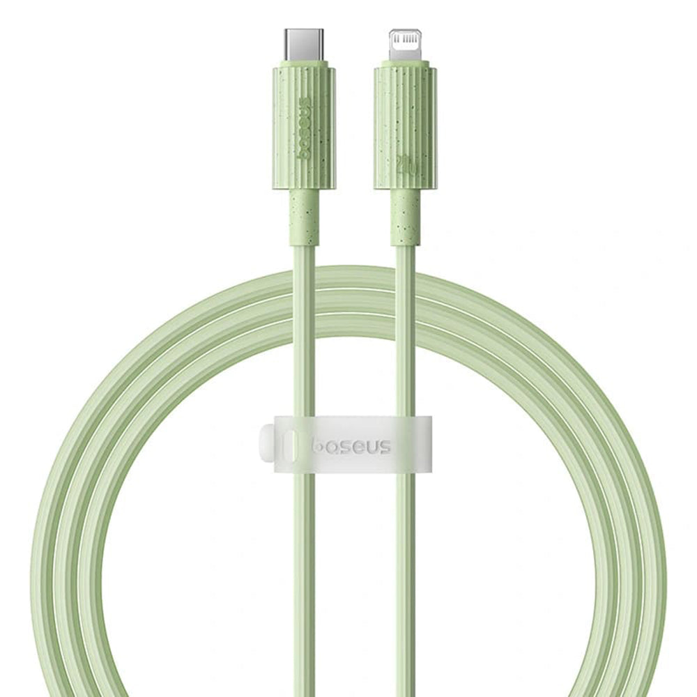 USB-C - Lightning Lade- und Datenkabel Baseus Habitat, 20W, 2m, Grün P10360201631-01