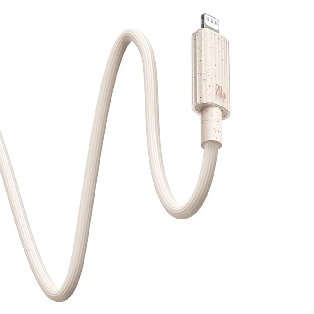 USB-C - Lightning Lade- und Datenkabel Baseus Habitat, 20W, 2m, Grün P10360201631-01