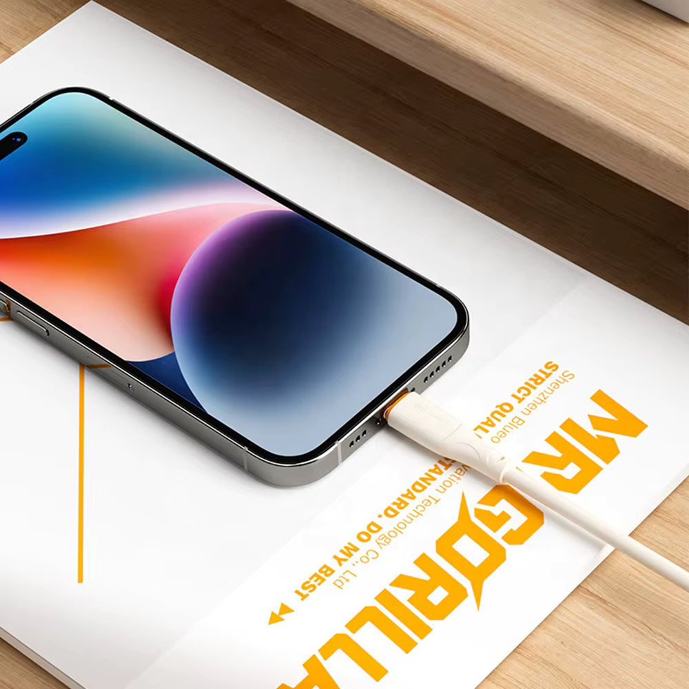 USB-C - Lightning Lade- und Datenkabel Blueo Ape Legend, 20W, 1,5m, Grau
