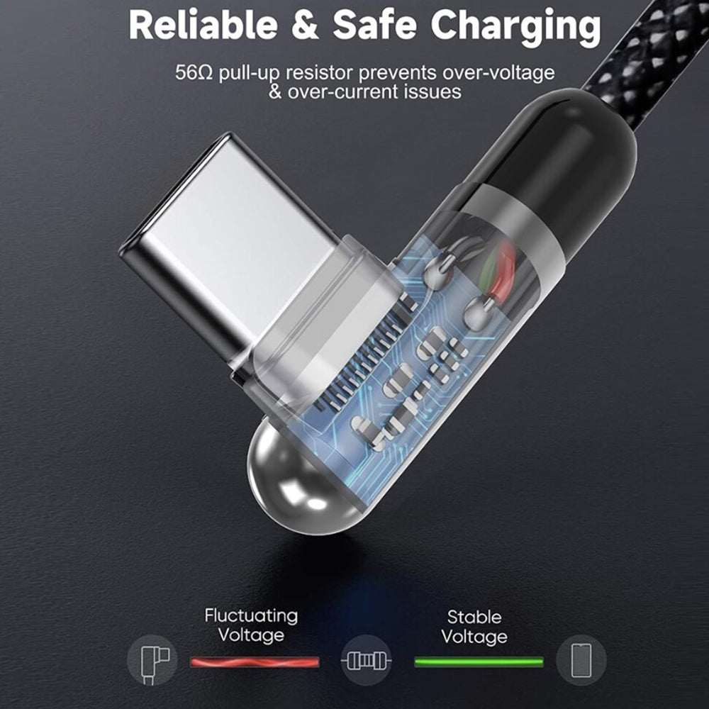 Daten- und Ladekabel USB-C - Lightning Lito LD13CL, 30W, 1m, Schwarz