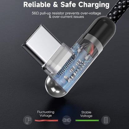 Daten- und Ladekabel USB-C - Lightning Lito LD13CL, 30W, 1m, Schwarz