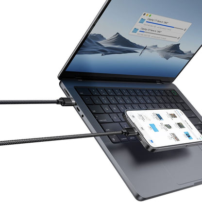 USB-C to Lightning McDodo CA-2010 Self Winding Data and Charging Cable, 36W, 1.2m, Black