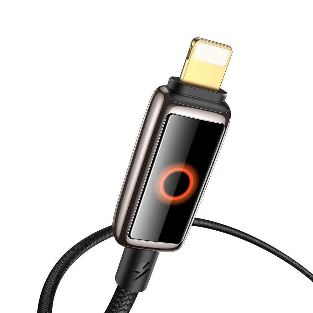 USB-C to Lightning McDodo CA-6670 Data and Charging Cable - Auto Power Off, 36W, 1.2m, Black