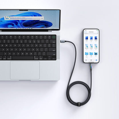 USB-C - Lightning Lade- und Datenkabel McDodo CA-8190 Colorful, 36W, 1.2m, Schwarz