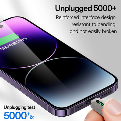 USB-C - Lightning Daten- und Ladekabel Yesido CA199, 27W, 1,2m, Schwarz