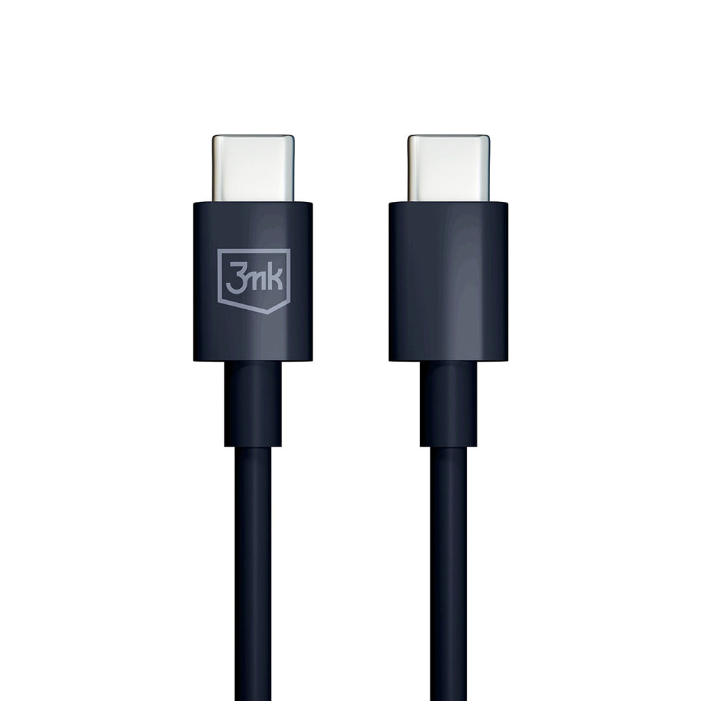 USB-C Daten- und Ladekabel - USB-C 3MK Hyper, 100W, 1.2m, Schwarz