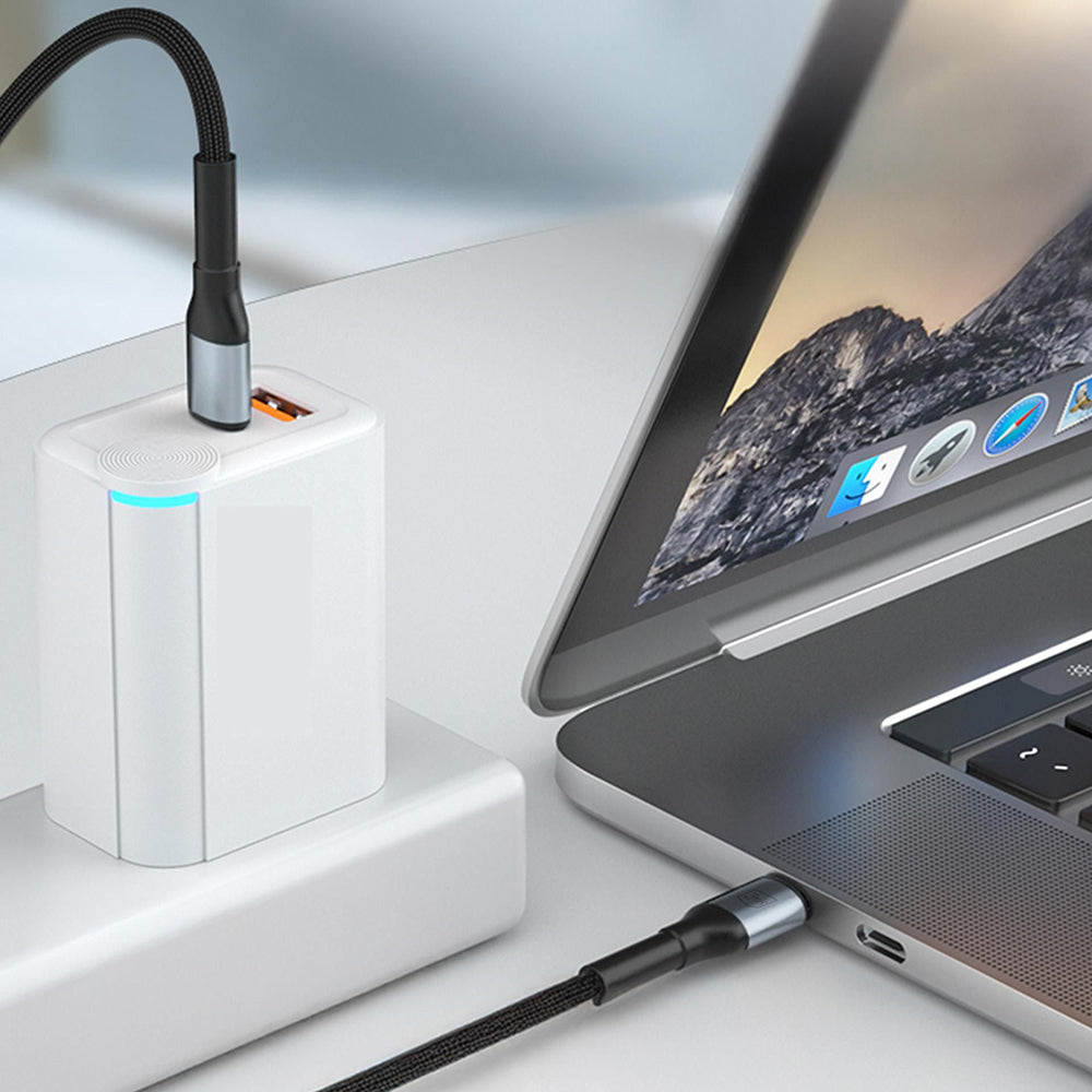 USB-C Daten- und Ladekabel - USB-C 3MK Hyper N, 100W, 3m, Schwarz