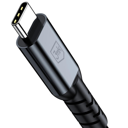 USB-C Daten- und Ladekabel - USB-C 3MK Hyper N Thunderbolt 4, 240W, 2m, Schwarz