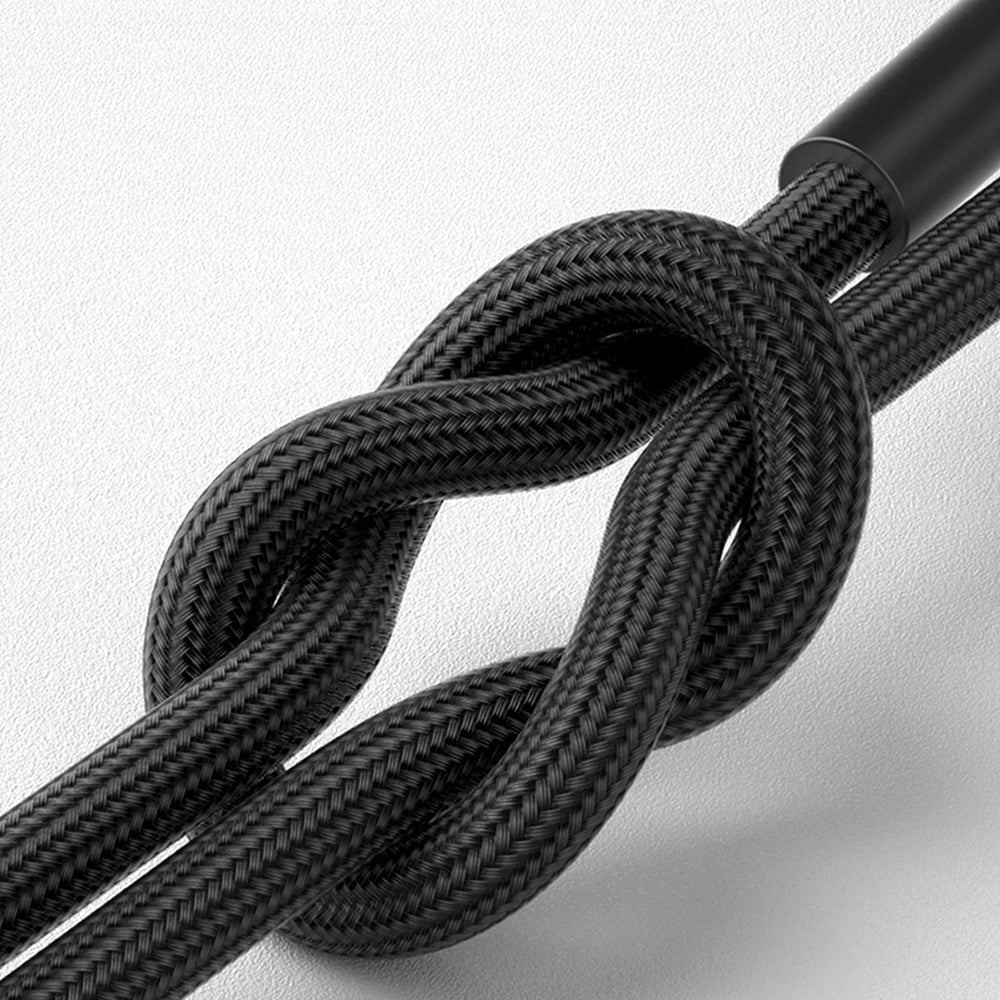 Daten- und Ladekabel USB-C - USB-C 3MK Hyper N, 60W, 2m, Schwarz