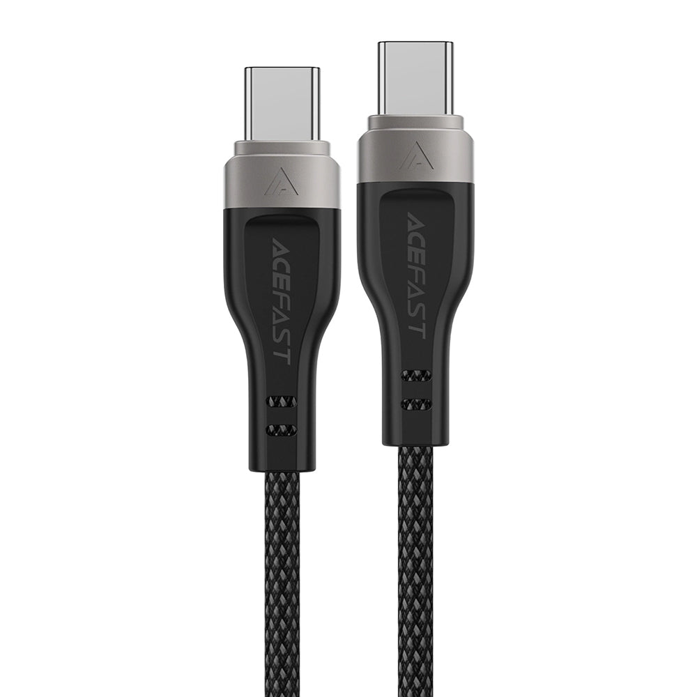 USB-C Daten- und Ladekabel - USB-C Acefast C11-03, 60W, 1.2m, Schwarz