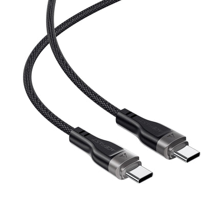 USB-C Daten- und Ladekabel - USB-C Acefast C11-03, 60W, 1.2m, Schwarz