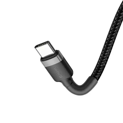 USB-C Daten- und Ladekabel - USB-C Baseus Cafule, 60W, 2m, Set 2 Stück, Schwarz E0418501