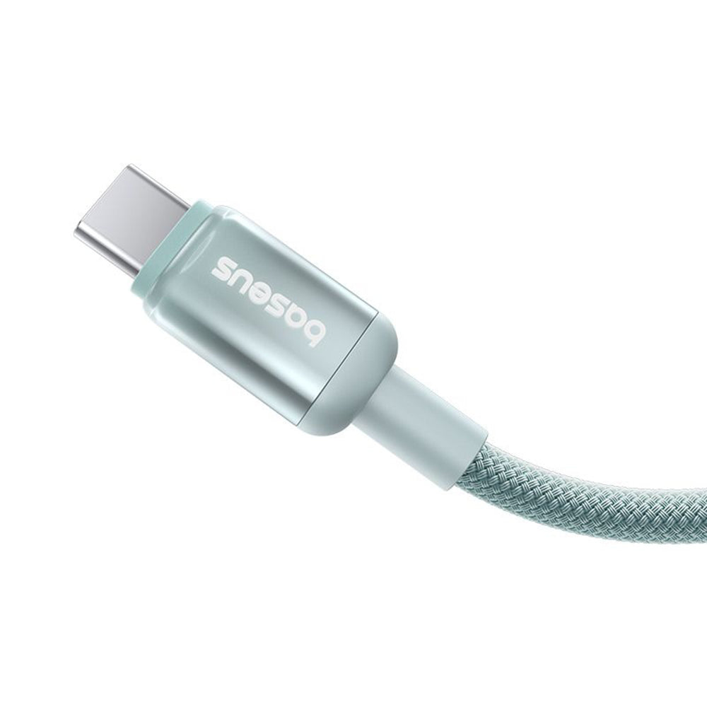 USB-C Daten- und Ladekabel - USB-C Baseus Discolor, 100W, 1m, Blau Grün E0420702