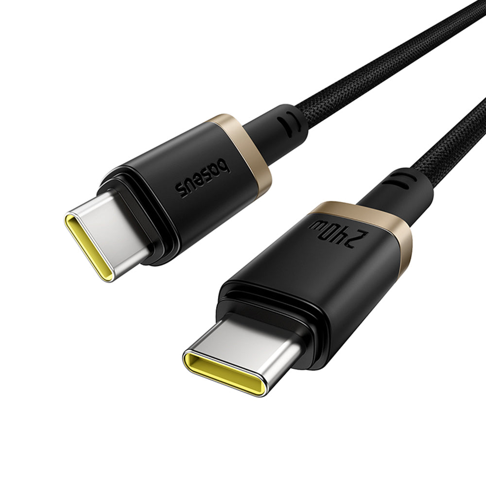 USB-C Daten- und Ladekabel - USB-C Baseus Dura, 240W, 1m, Gold Schwarz P10377803U03-00