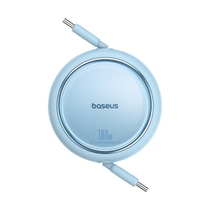 USB-C Daten- und Ladekabel - USB-C Baseus Free2Draw Mini Retractable, 100W, 1m, Blau P10364500311-00