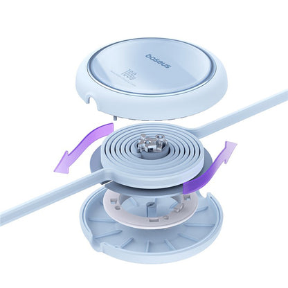 USB-C Daten- und Ladekabel - USB-C Baseus Free2Draw Mini Retractable, 100W, 1m, Blau P10364500311-00