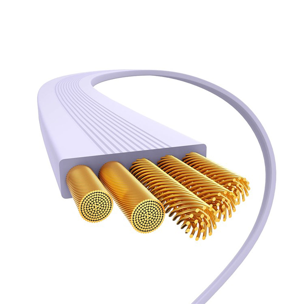 USB-C Daten- und Ladekabel - USB-C Baseus Free2Draw Mini Retractable, 100W, 1m, Lila P10364500511-00