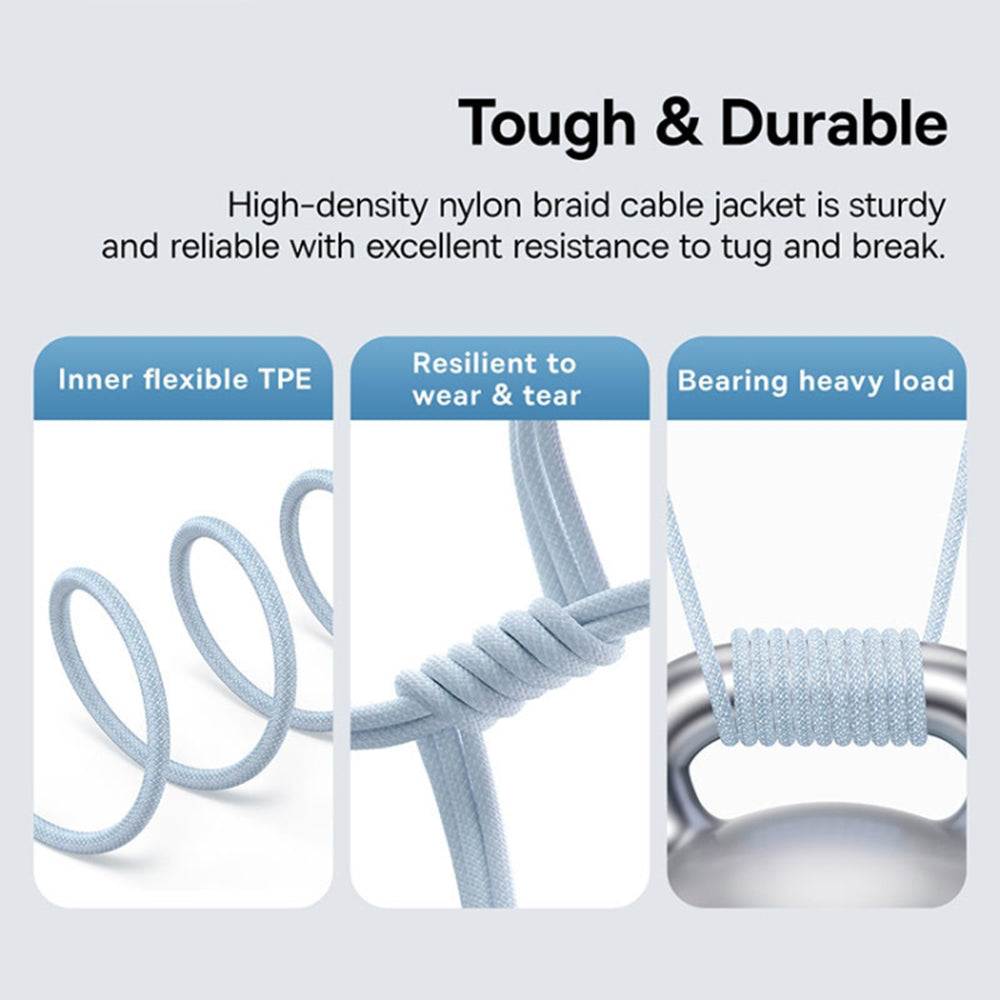 Daten- und Ladekabel USB-C - USB-C Baseus Gem, 100W, 2m, Blau P10373000311-01