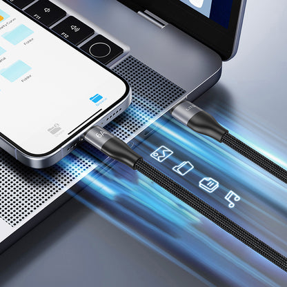 USB-C Daten- und Ladekabel - USB-C Lito LD23CC, 100W, 1m, Grau