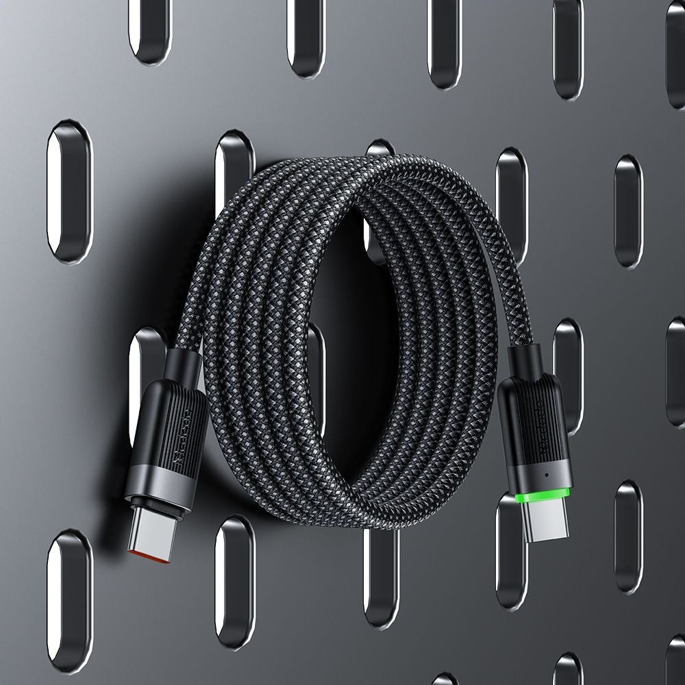 USB-C Data and Charging Cable - USB-C McDodo CA-2000 Self Winding, 60W, 1.2m, Black