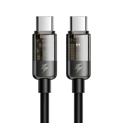 USB-C Data and Charging Cable - USB-C McDodo CA-2840 Auto Power Off, 100W, 1.2m, Black
