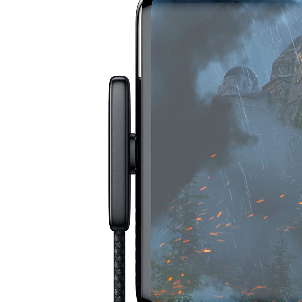 Daten- und Ladekabel USB-C - USB-C McDodo CA-3360 Angled, 65W, 1.2m, Schwarz