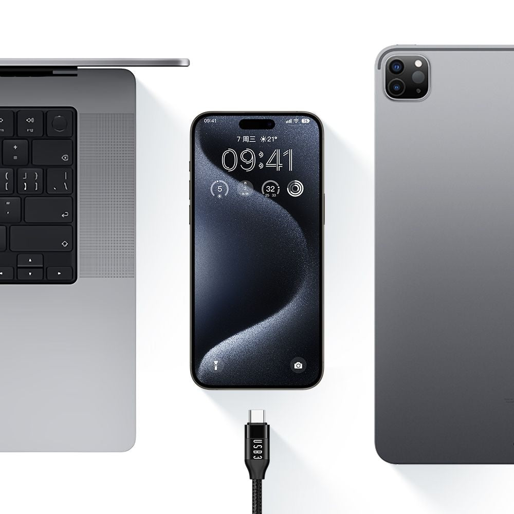 USB-C Daten- und Ladekabel - USB-C McDodo CA-7132, 100W, 1.2m, Schwarz