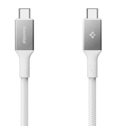Daten- und Ladekabel USB-C - USB-C Spigen EB10010CC, 100W, 1m, Weiß