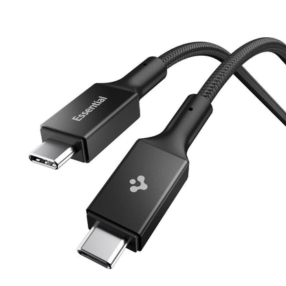 Daten- und Ladekabel USB-C - USB-C Spigen EB10015CC, 100W, 1.5m, Schwarz ACA10421