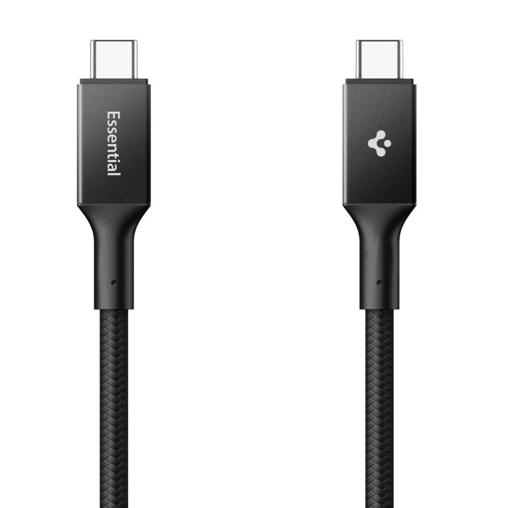 Daten- und Ladekabel USB-C - USB-C Spigen EB10015CC, 100W, 1.5m, Schwarz ACA10421