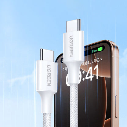 USB-C Daten- und Ladekabel - USB-C UGREEN L501, 60W, 1m, Grau
