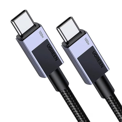 USB-C zu USB-C Daten- und Ladekabel UGREEN L512, 100W, 1m, Grau