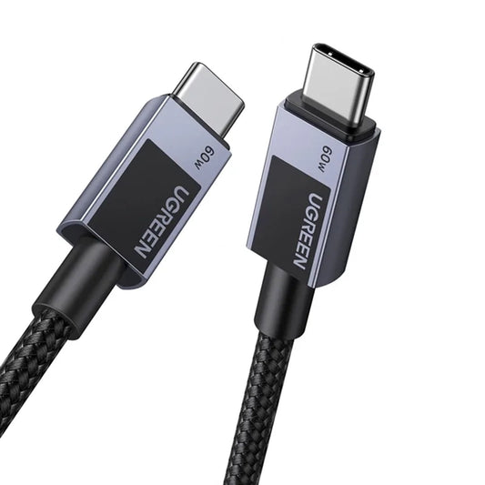 USB-C to USB-C Data and Charging Cable UGREEN L524, 60W, 1m, Gray