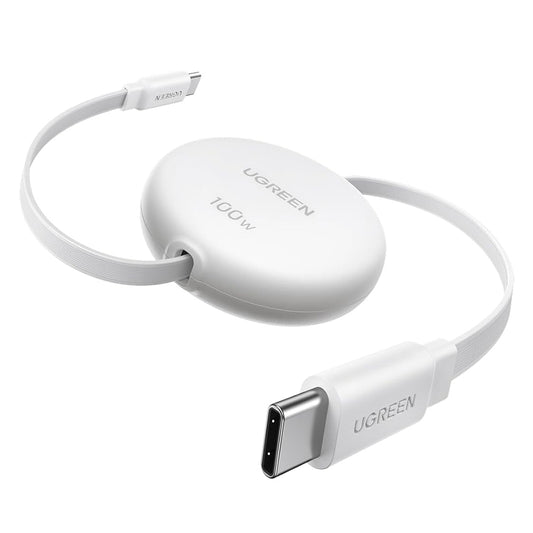 Daten- und Ladekabel USB-C - USB-C UGREEN L531, 100W, 1m, Weiß