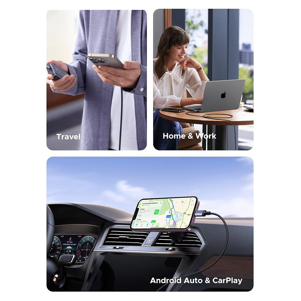 USB-C Data and Charging Cable - USB-C UGREEN L532, 240W, 1m, Gray