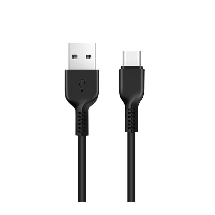 Daten- und Ladekabel USB-A - USB-C HOCO Flash X20, 18 W, 3 m, Schwarz