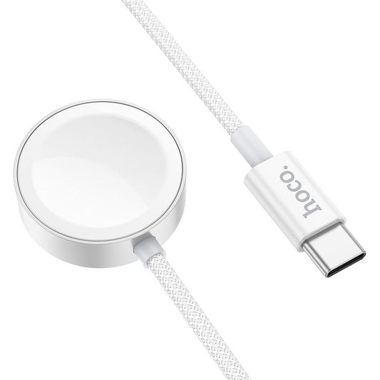 Ladekabel HOCO CW59 für Apple Watch / Samsung Galaxy Watch Series, Weiß