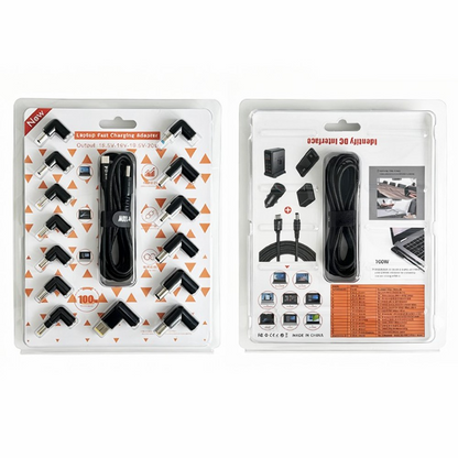 OEM-Ladekabel, 2m, 14in1, Schwarz